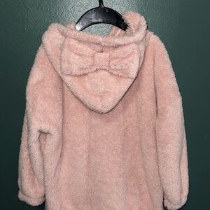 H&M Soft Pink Fleece Hoodie